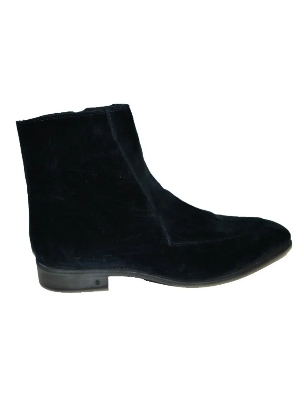 John Varvatos Amsterdam Apron Boot In Midnight Blue Size 13
